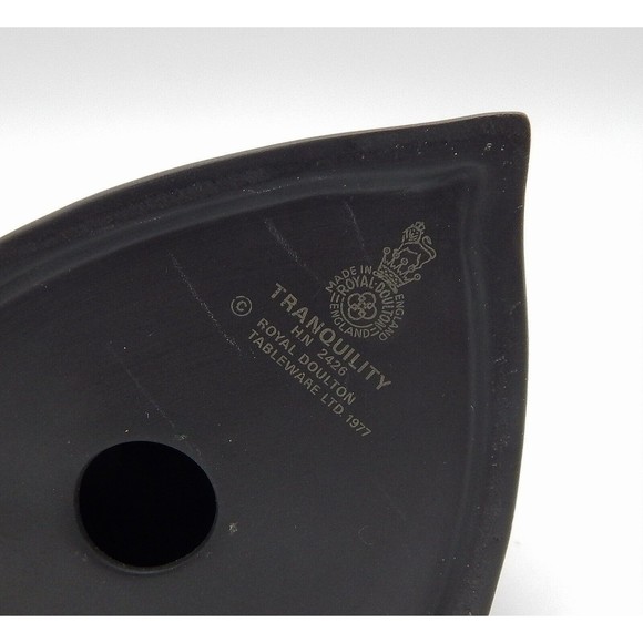 Royal Doulton Tranquility Figurine Black HN2426 12 Inch England Porcelain - Picture 13 of 13